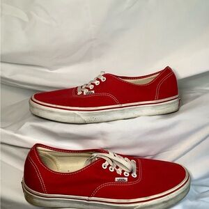 Vans Red Authentics